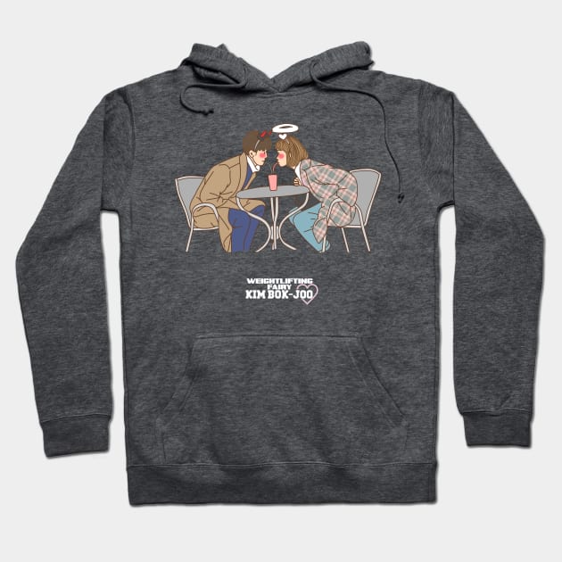 Weightlifting Fairy Kim Bok-joo Kdrama Art Hoodie by ArtByAzizah